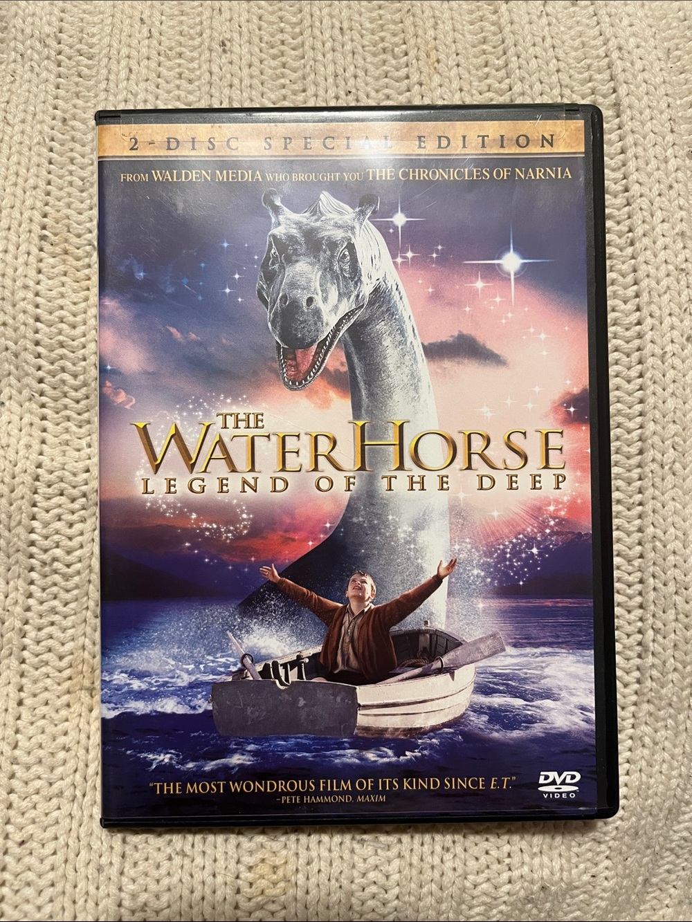 The Water Horse: Legend of the Deep DVD - Blue/Purple Cover